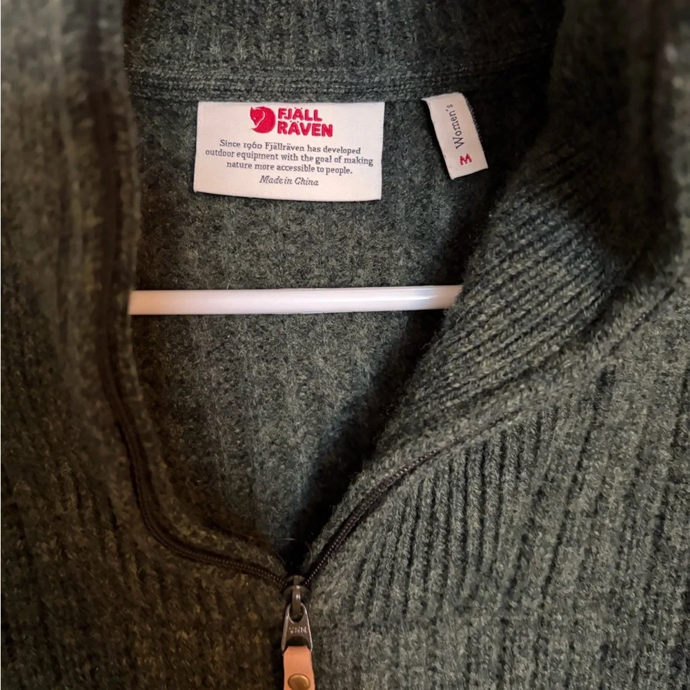 Fjallraven Olive Turtleneck Sweater - Picture 3 of 6